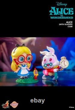 Collection de figurines Hot Toys Cosbi ALICE AU PAYS DES MERVEILLES Ensemble complet de 8 figurines