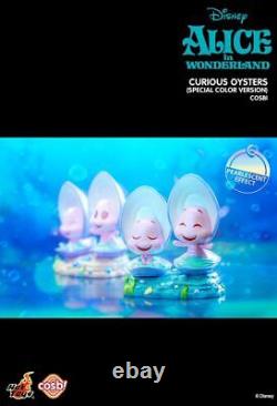 Collection de figurines Hot Toys Cosbi ALICE AU PAYS DES MERVEILLES Ensemble complet de 8 figurines