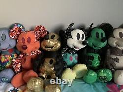 Collection de peluches en édition limitée Mickey Mouse Memories du Disney Store - Ensemble complet