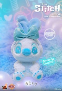 Collection de porte-clés en peluche Cosbi Stitch de Hot Toys Disney (ensemble de 6)
