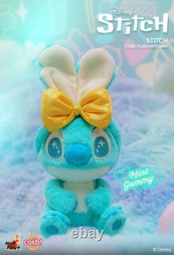 Collection de porte-clés en peluche Cosbi Stitch de Hot Toys Disney (ensemble de 6)