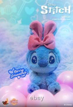 Collection de porte-clés en peluche Cosbi Stitch de Hot Toys Disney (ensemble de 6)