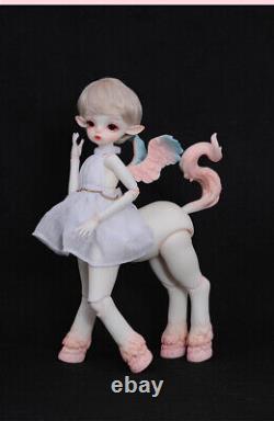 Corps de cheval animal 1/6 BJD Doll FULL SET Maquillage visage et corps Yeux Perruque Jouet pour filles