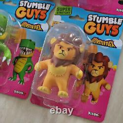 Diramix Stumble Guys Super Stretchy Monster Flex Figurines Jouets Ensemble Complet 16x