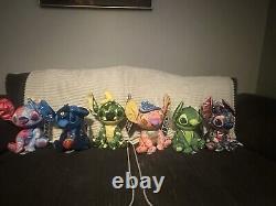 Disney Stitch Crashes Peluche Ensemble Complet Collection 1-12 Édition Limitée