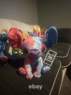 Disney Stitch Crashes Peluche Ensemble Complet Collection 1-12 Édition Limitée