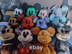 Disney Store Édition Limitée Peluche Souple Mickey Mouse Memories Ensemble Complet