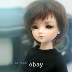 ENSEMBLE COMPLET Poupée BJD SD Neutre Garçon Yeux + Maquillage du Visage + Vêtements + Perruque Jouet CADEAU