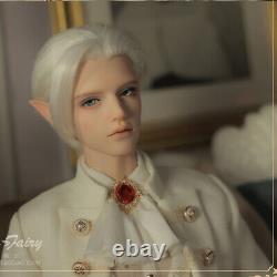 Elf Ears Homme Ensemble Complet 1/3 Bjd Poupée Sd Résine Articulaire Yeux Maquillage Perruque Vêtements Toy
