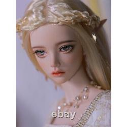 Ensemble Complet 1/3 Bjd Doll Resin Joint Girl Retro Female Eyes Makeup Wig Clothes Toy