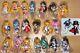 Ensemble Complet 22x Sailor Moon Gacha Swing Mascotte Mini Porte-clés Figurines Nouveau Bandai