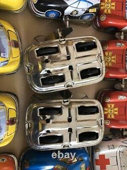 Ensemble Complet De 12 Mini-voitures De Jouet D’étain Par Dbs Allemagne Dans Les Jouets De Collecteurs De Boîte