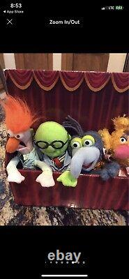 Ensemble Complet De 8 Les Muppets Show Mini Plush 8 Jouets Sababa Jim Henson Nouveau