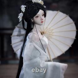 Ensemble complet 1/3 Résine BJD Poupée Poupées articulées Femmes Fille Serpent Blanc Style Chinois Jouet