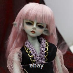 Ensemble complet 1/4 BJD Doll Elfe Garçon Poupée Corps Masculin Yeux Maquillage du Visage Cheveux Vêtements Jouet