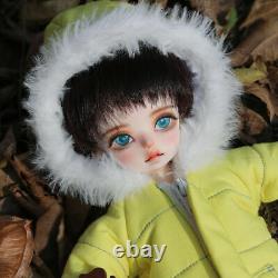 Ensemble complet 1/6 poupée BJD garçon mignon poupées articulées yeux perruque jouet cadeaux d'anniversaire