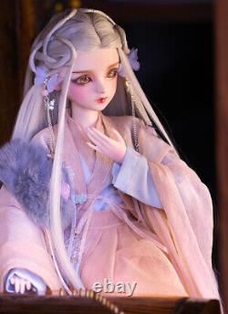 Ensemble complet de 24 poupées BJD 1/3 fille jouets 60cm Fille chinoise ancienne réaliste DIY