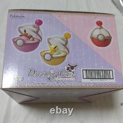 Ensemble complet de 4 figurines miniatures de jouets Re-Ment Pokemon Eevee Dreaming Case