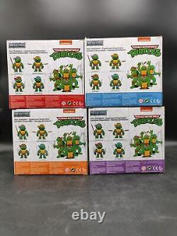 Ensemble complet de 4 figurines moulées sous pression Teenage Mutant Ninja Turtles Tmnt de Jada Toys