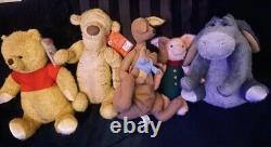 Ensemble complet de peluches de Christopher Robin