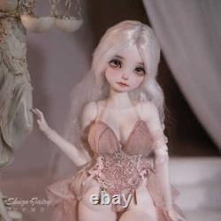 Ensemble complet de poupées BJD 1/6 Cheveux de poupée fille douce faits à la main Maquillage de visage Vêtements Cadeau Jouets