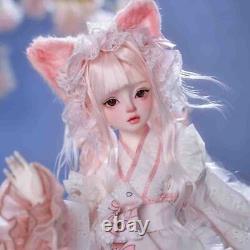 Ensemble complet poupée BJD 1/4 en résine fille en uniforme japonais cadeau de Noël jouet