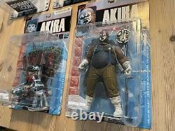 Ensemble de 5 figurines Akira / Lot de travail / Échelle 6 McFarlane Toys / 2000 Tout neuf