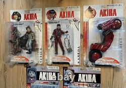 Ensemble de 5 figurines Akira / Lot de travail / Échelle 6 McFarlane Toys / 2000 Tout neuf