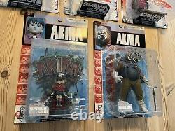 Ensemble de 5 figurines Akira / Lot de travail / Échelle 6 McFarlane Toys / 2000 Tout neuf