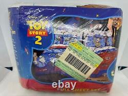 Ensemble de draps complet Disney Toy Story 2 de 1999 Nouveau Inv-1920