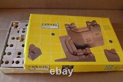 Ensemble de jouets en bois Cuboro 54 Swiss Made - Véritable jouet en bois - Circuit de billes - Puzzle en bois complet