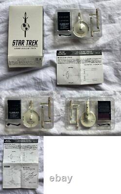 F-toys, STAR TREK FLEET COLLECTION, Ensemble complet des 6 figurines + Figurine limitée