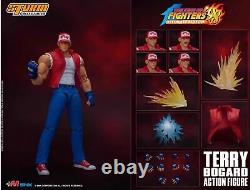 Figurine d'action Storm Toys SKKF-04 à l'échelle 1/12 de Terry Bogard de KOF98 en 6 pouces - Ensemble complet