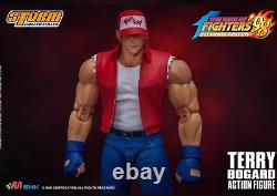 Figurine d'action Storm Toys SKKF-04 à l'échelle 1/12 de Terry Bogard de KOF98 en 6 pouces - Ensemble complet