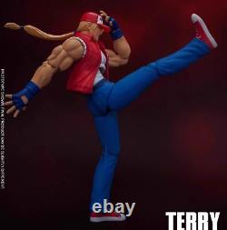 Figurine d'action Storm Toys SKKF-04 à l'échelle 1/12 de Terry Bogard de KOF98 en 6 pouces - Ensemble complet