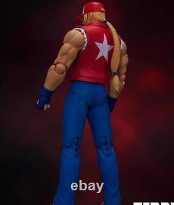 Figurine d'action Storm Toys SKKF-04 à l'échelle 1/12 de Terry Bogard de KOF98 en 6 pouces - Ensemble complet