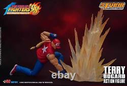 Figurine d'action Storm Toys SKKF-04 à l'échelle 1/12 de Terry Bogard de KOF98 en 6 pouces - Ensemble complet