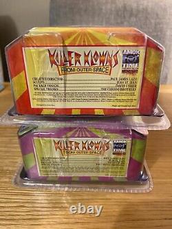 Figurines Killer Klowns From Outer Space Sota Toys Amok Time Set Complet Scellé.