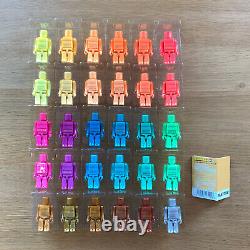 Figurines Medicom Pantone Kubrick Be@rbrick ensemble complet de 30 par Medicomtoy