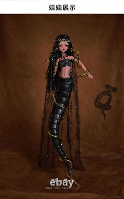 Fille de fantaisie serpent 1/6 Poupée BJD en résine Ball Jointed Full Set Doll Queue jouet