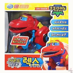 Gogo Dino Son DX (6 / Big) Dinosaur 9 Box Set Complet Robot Transformer Toy
