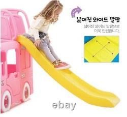 Hello Kitty 3-en-1 Bus Full Set Clime - Slide Avec Swing Kids Toy Indoor/outdoor