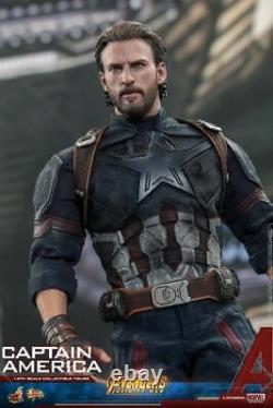 Hot Toys 1/6th Mms480 Avengers Infinity War Captain America Full Set Model Toy