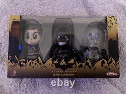 Hot Toys - La trilogie The Dark Knight - Ensemble complet Mini Cosbaby