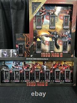 Hot Toys Miniature Figure Iron Man Hall Of Armor All 14 Units Full Limited Set