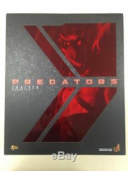 Hot Toys Predators Mms147 Tracker Predator Avec Hound 14 Action Figure Ensemble Complet