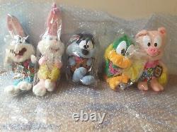 Japon Tiny Toon Adventures Peluche Toys Hawaii Ver Full Set Of 5 Jun Planning 1992