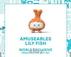 Jellycat Poisson & Frites Londres Selfridges Exclusivité Mondiale Coffret Cadeau Complet