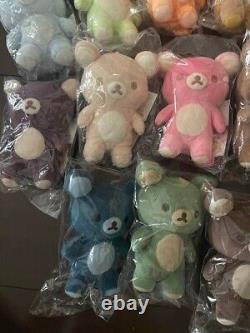 Jouet en peluche Rilakkuma 20 couleurs Ensemble complet de 20 types