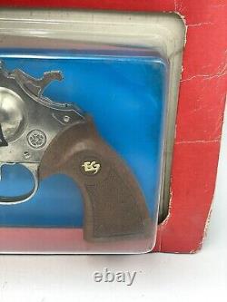 Jouets Edison Vintage 1980 Boîte Complète Pistolet Jouet Italie CHICAGO Années 20 RARE ENSEMBLE Z